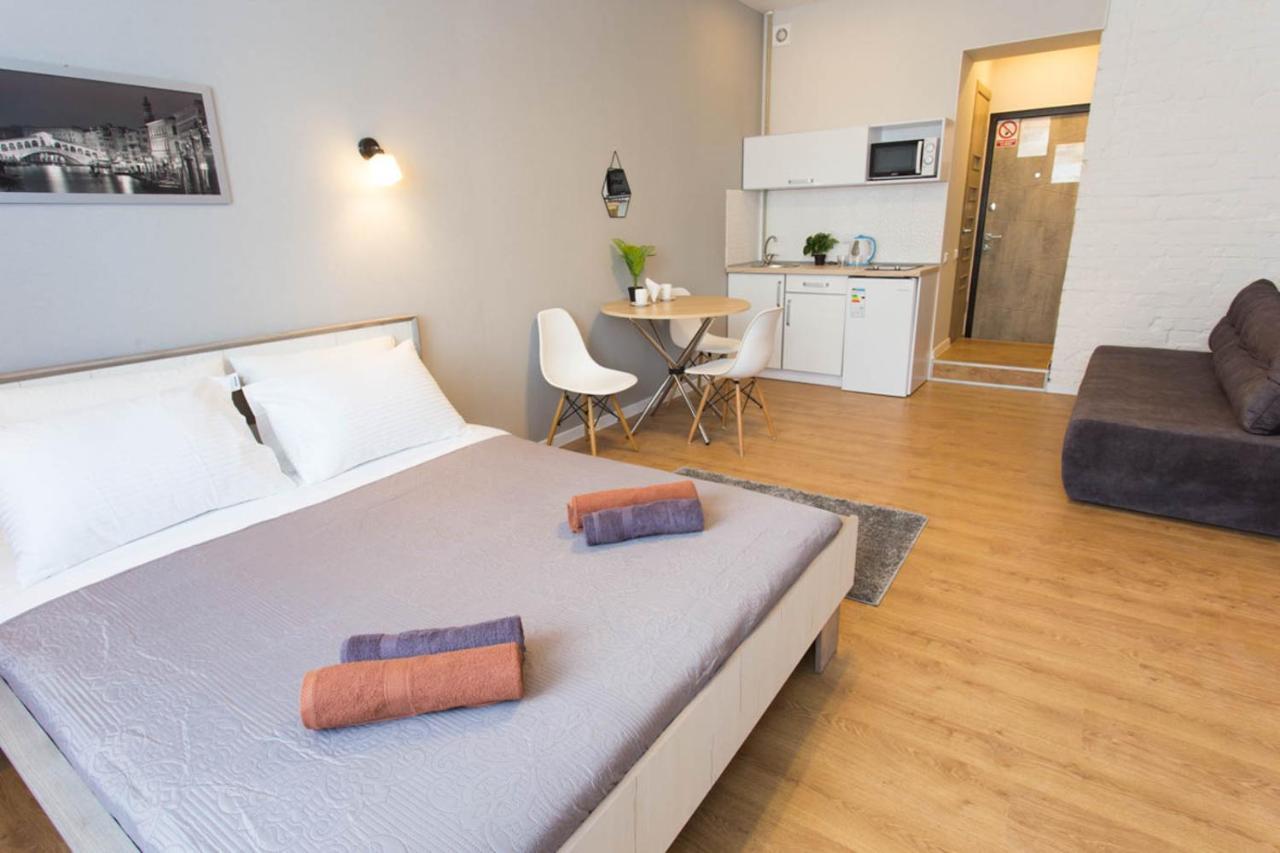 Modern studio, metro Pushkinska&Universytet - Chernyshevska str. 95-2 Charkiv Exteriör bild